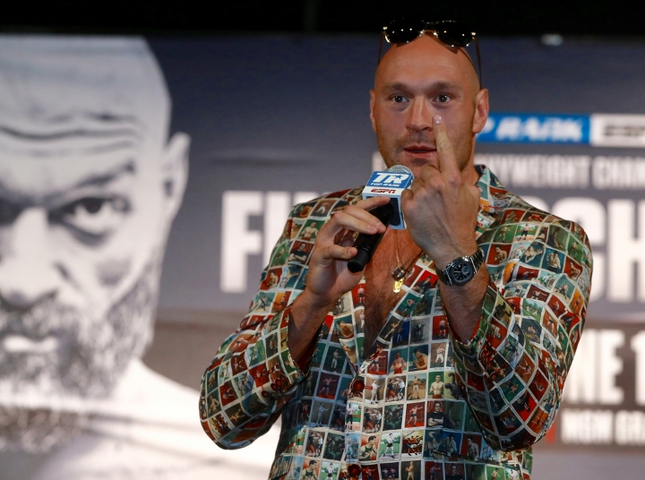 tyson fury im coming   big useless dosser  excuse maker